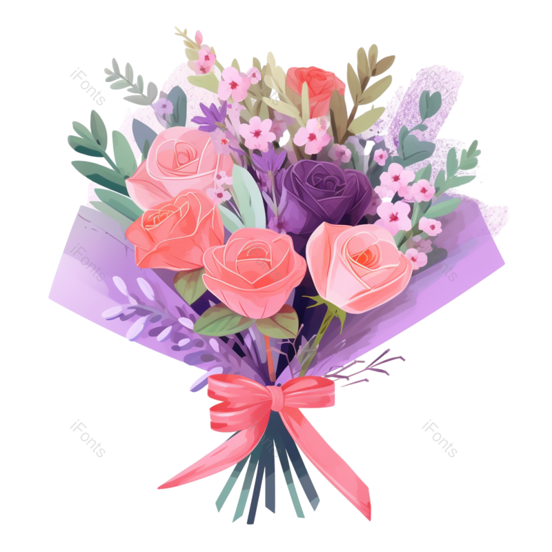 叶子图片,节日元素,母亲节PNG,520免抠素材